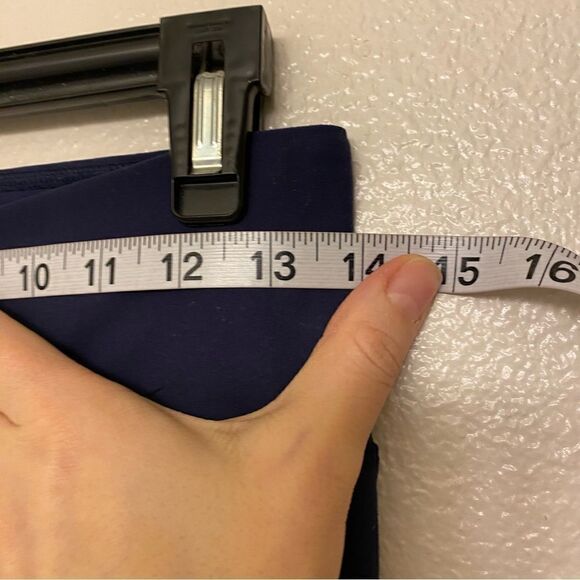 Nike Twist Training Leggings Obsidian/Deep Royal Blue/Black 833314-451 Small - Picture 8 of 10